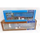 TWO CORGI MODEL HGV'S INCLUDING CC 11906 - ERF EC CURTAINSIDE J B MCBEAN (HAULAGE) LTD MIDLOTHIAN