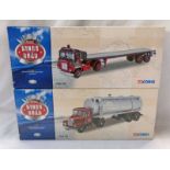 2 CORGI MODELS FROM THE KINGS OF THE ROAD RANGE INCLUDING CC10701 - SCAMMELL HIGHWAYMAN TANKER,