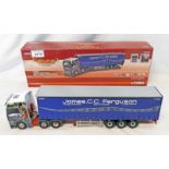 CORGI CC15204 - MAN TGX VINYL CURTAINSIDE, JAMES C.