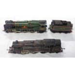 TWO HORNBY DUBLO 00 GAUGE LOCOMOTIVES INCLUDING B.R. 2-4-6-2 'BARNSTAPLE' 34005 AND 2-6-4 B.R.