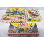 FOUR CORGI COMIC RELATED MODEL VEHICLES SETS INCLUDING 98965 - THE EAGLE,