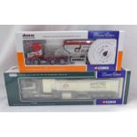 2 CORGI MODEL HGV'S INCLUDING CC12803 - SCANIA T BULK TIPPER,