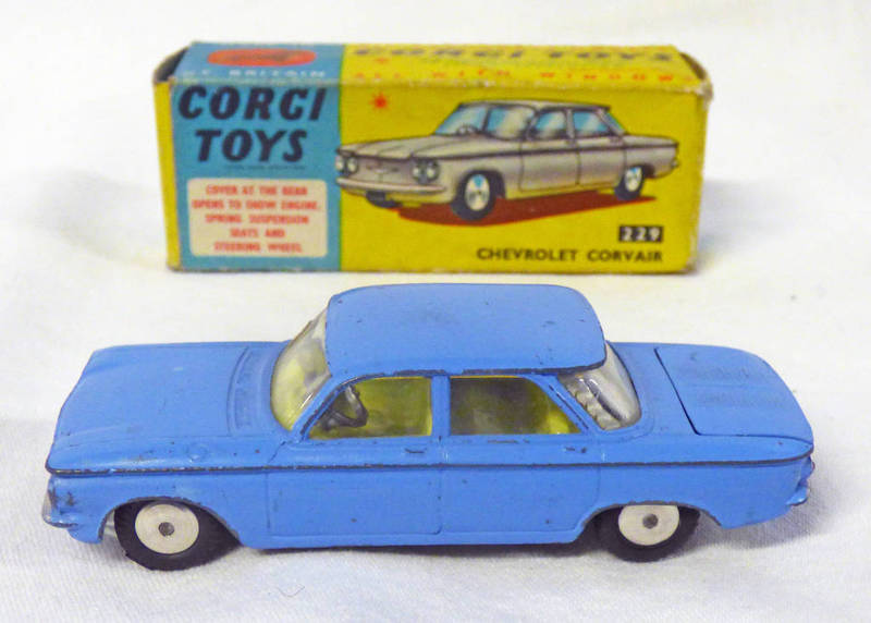 CORGI TOYS 229 - CHEVROLET CORVAIR.