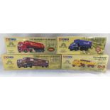 4 CORGI MODEL VEHICLES FROM THE BREWERY COLLECTION INCLUDING 27701 - SEDDON ATKINSON HORSE