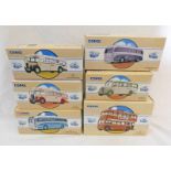 SIX CORGI CLASSIC MODEL VEHICLES INCLUDING 97800 - SUNBEAM TROLLEYBUS, READING,