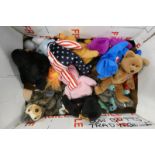 SELECTION OF BEANIE BABY SOFT TOYS