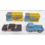 TWO CORGI TOY MODEL VEHICLES INCLUDING 223 - CHEVROLET 'STATE PATROL TOGETHER WITH 409 - FORWARD