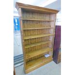 PINE BOOKCASE WITH 5 SHELVES WIDTH 115 CMS