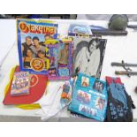 SELECTION OF "TAKE THAT" MECHANDISE AND MEMORABILIA TO INCLUDE T-SHIRTS, OFFICIAL TAKE THAT DOLL,