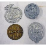 FOUR THIRD REICH DAY BADGES