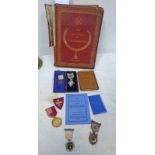 A SILVER HONORABLE TESTIMONIAL OF MASONIC CHARITY & BENEVOLENCE INSTITUTED BY DUKE OF SUSSEX GRAND