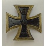 WW1 IRON CROSS FIRST CLASS BY L/16 STEINHAUER AND LUCK