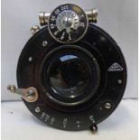 GOERZ LENS IN IBSO PNEUMATIC SHUTTER