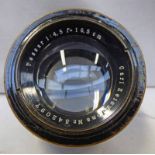 CARL ZEISS JENA TESSAR 1:4, 5 F=1 6,