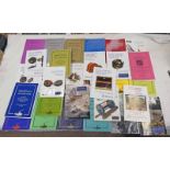 30 AUCTION ROOM CATALOGUES FOR FISHING TACKLE AND RELATED ITEMS