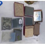 GOOD SELECTION OF VICTORIAN GLASS NEGATIVES