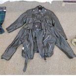 A MERCURY PLUS LEATHER JACKET SIZE 20GB AND ONE OTHER LEATHER JACKET SIZE L -2-