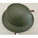 BRODIE TYPE HELMET IN DARK GREEN,