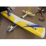 TIGER TRAINER COMPLETE WITH OS 2 STROKE ENGINE, SERVO'S,