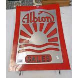ALBION SALES METAL BODIED SIGN 56 X 40 CM