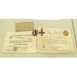 TWO IMPERIAL GERMAN MEDALS AND THEIR AWARD DOCUMENTS