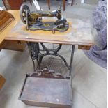 EARLY SINGER SEWING MACHINE