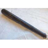 GEORGIAN EBONISED TRUNCHEON 36.