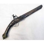 19TH CENTURY FLINTLOCK PISTOL WITH 29.