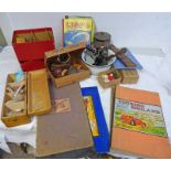 COUNTERS AND DICE, MAP GAMES TOURING ENGLAND, TOURING EUROPE, TOURING SCOTLAND, SHELLS,