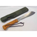 58 PATTERN BRITISH ARMY MACHETTE WITH 25.