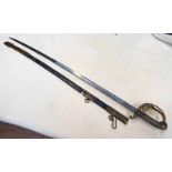 VICTORIAN 1822 PATTERN INFANTRY OFFICERS SWORD, 81.