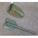 US STYLE ENTRENCHING TOOL, SPADE MARKED "C.A.O.