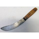 J RUSSELL & CO GREEN RIVER WORKS SKINNING KNIFE WITH A 16.