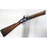 FLINTLOCK BLUNDERBUSS BY NOCK WITH A 31.