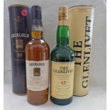 1 BOTTLE GLENLIVET 12 YEAR OLD PURE SINGLE MALT WHISKY - 70CL, 40% VOL,