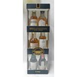 CLASSIC MALTS OF SCOTLAND 6 X 50ML WHISKY MINIATURES: TO INCLUDE LAGAVULIN 16 YEAR OLD,