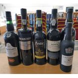 6 BOTTLES VARIOUS PORT INCLUDING GRAHAMS 1990 LATE BOTTLED, TAYLOR'S SELECT RESERVE,