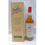 1 BOTTLE GLENFARCLAS 24 YEAR OLD SINGLE MALT WHISKY, VINTAGE 1977 - 700ML,