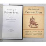 THE BOOK OF THE PRIVATE PRESS A CHECK-LIST BY THOMAS RAE & GEOFFREY HANDLEY-TAYLOR,