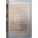 A NEW MILITARY DICTIONARY: OR, THE FIELD OF WAR BY A MILITARY GENTLEMAN,