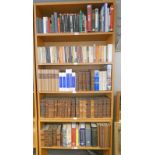 SELECTION OF VARIOUS BOOKS TO INCLUDE THE WORKS OF SAMUEL JOHNSON BY ARTHUR MURPHY IN 12 FULLY