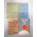 A CLYACK-SHEAF BY HUGH MACDIARMID, WITH AUTHOR'S GIFT INSCRIPTION,