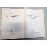 QUELLEN ZUR GESCHICHTE DER FEUERWAFFEN BY A ESSENWEIN BOTH TAFELBAND AND TEXTBAND VOLUMES - 1969