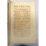 POLYMETIS: OR, AN ENQUIRY CONCERNING THE AGREEMENT BETWEEN THE WORKS OF THE ROMAN POETS,