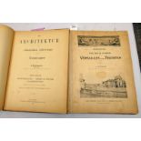 DIE ARTCHITEKTUR DES CLASSISCHEN ALTERTUMS UND DER RENAISSANCE BY J BUHLMANN - 1893 AND MONOGRAPHIC