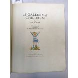 SIGNED COPY: A GALLERY OF CHILDREN BY A. A. MILNE, ILLUSTRATED WITH COLOUR PLATES BY H.