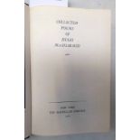 COLLECTED POEMS OF HUGH MACDIARMID, 1ST PRINTING, SIGNED BY THE AUTHOR,