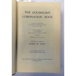 THE GOUDHURST CORONATION BOOK BY ALFRED W TIFFIN - 1937 Condition Report: blue gilt