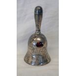 SILVER BELL MARKED F & A H GLEN DYE 1897-98,