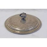 SILVER LID WITH JUBILEE MARK,